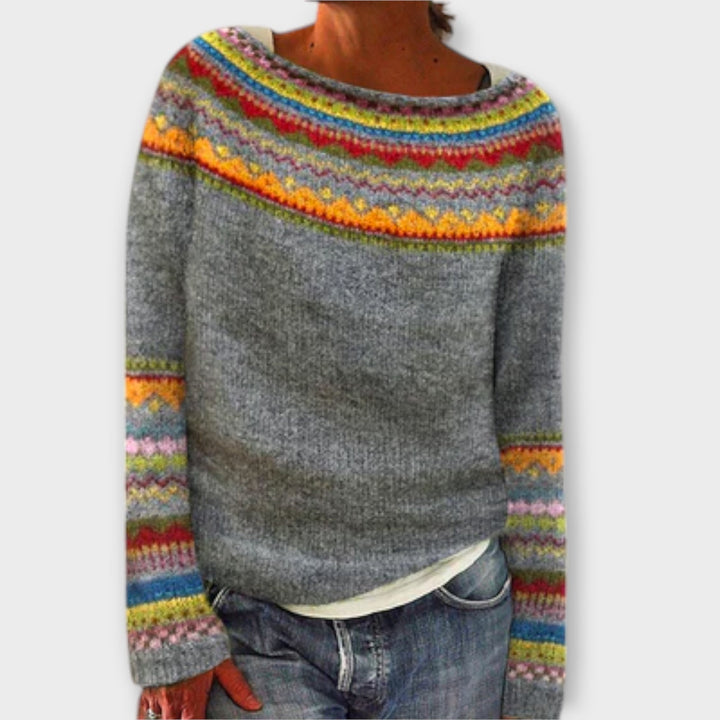 Slavica | Vintage pleteni pulover