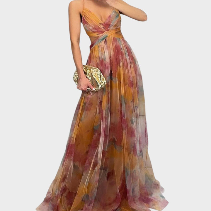 Mia - Cvjetna Maki Haljina za Beznapornu Eleganciju