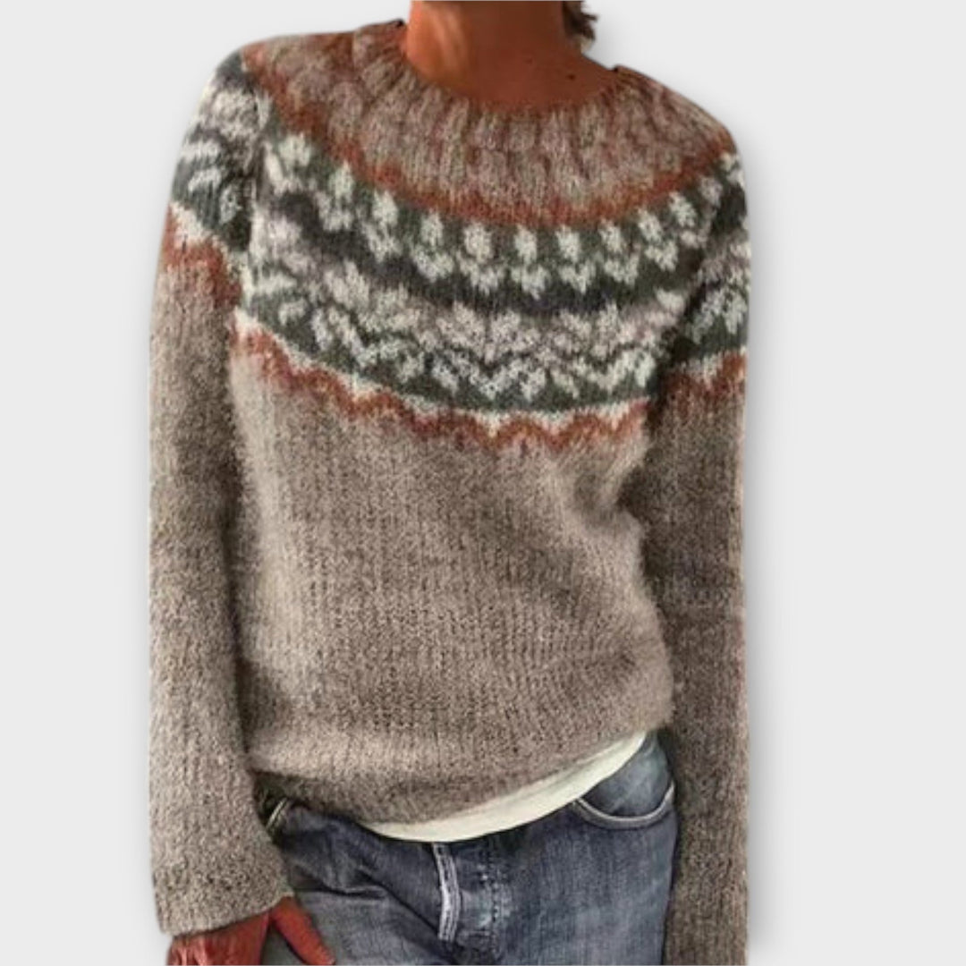 Slavica | Vintage pleteni pulover
