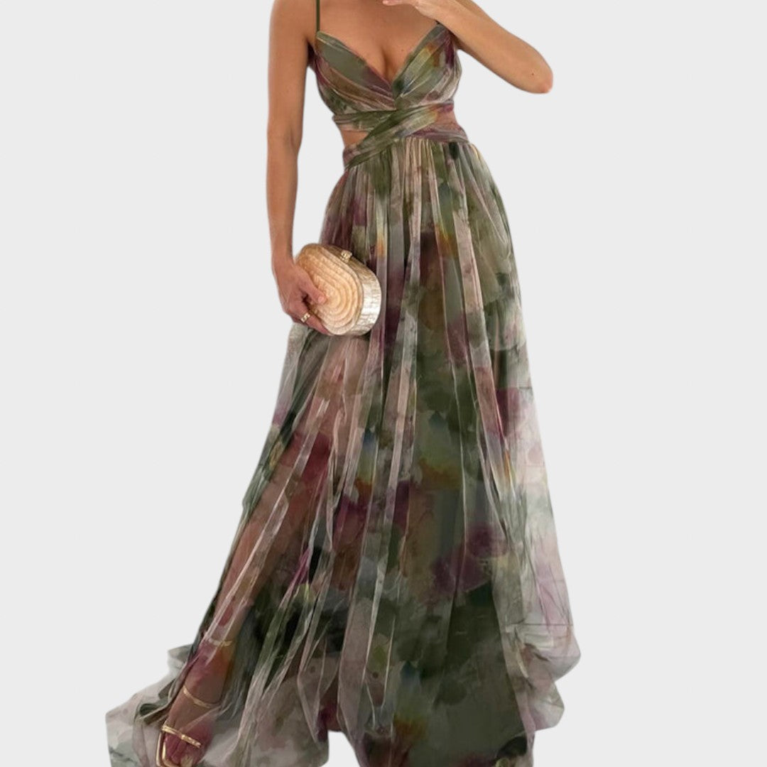 Mia - Cvjetna Maki Haljina za Beznapornu Eleganciju
