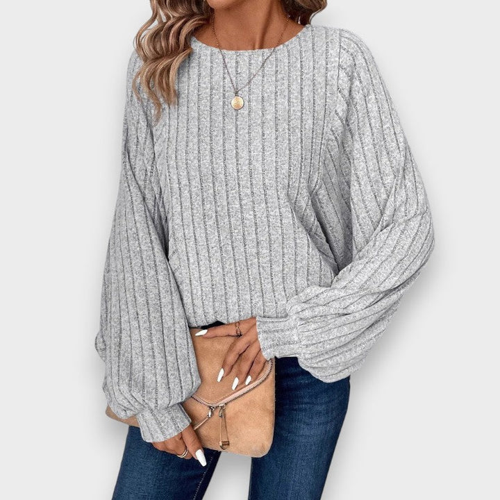 Natalija | Opuštena elegantna bluza s dugim rukavima